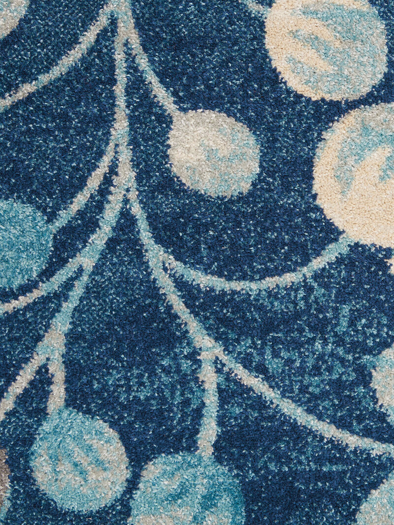 Tranquil TRA03 Navy 5'3" x 7'3" Rug image number 6