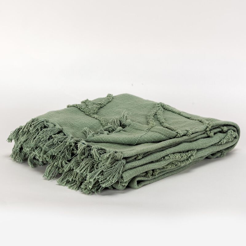 Green 50" x 60" Throw Blanket