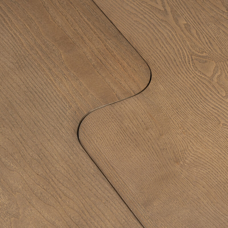 Merax Rectangle Coffee Table with Splicing Design