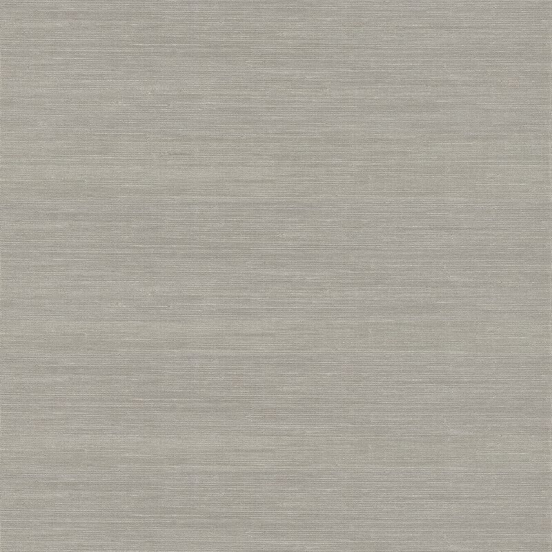 Liaohe Silver Raffia Grasscloth Wallpaper (Double Roll) image number 6