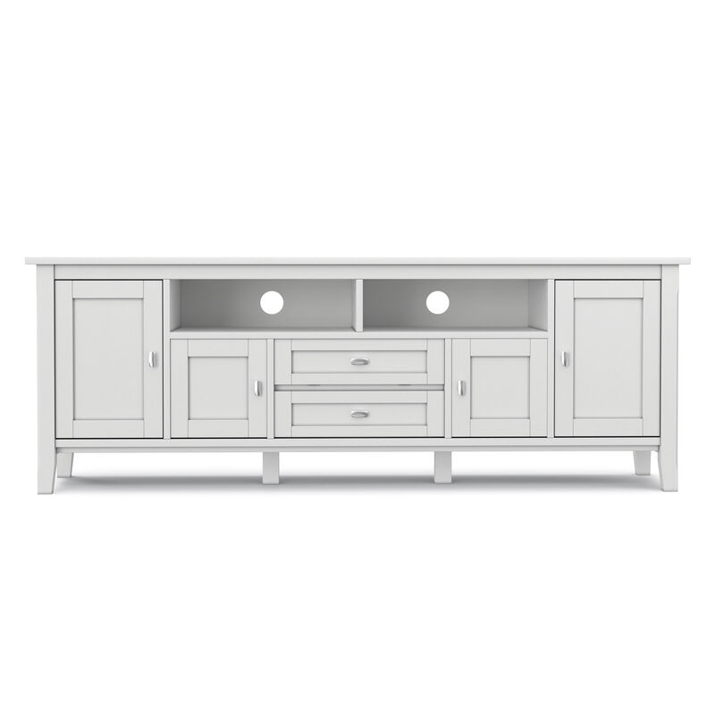 Simpli Home Warm Shaker 72 inch TV Media Stand image number 2