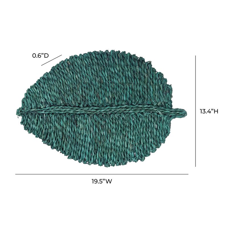 Leaf Natural Seagrass Placemat - Set of 4 image number 3