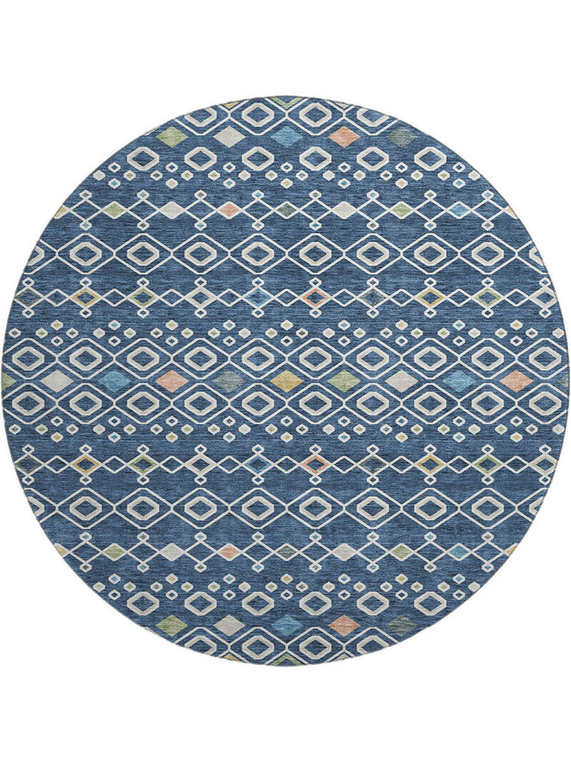Neo NO12 Navy 8' Rug