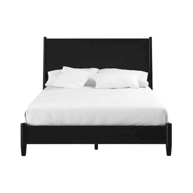 Alpine Furniture Flynn Mid Century Modern Panel Bed