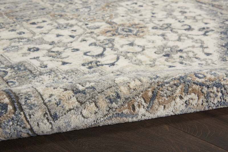 Quarry QUA05 Ivory/Gray 7' x 10' Rug image number 4