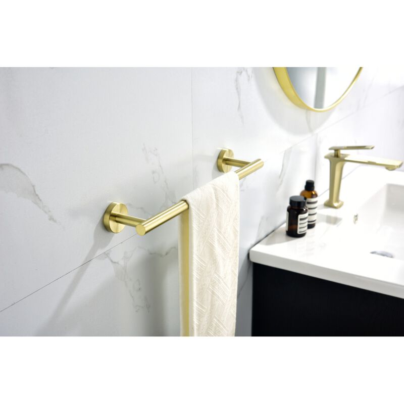Zeblex Stainless Steel Bathroom Hardware Set image number 2