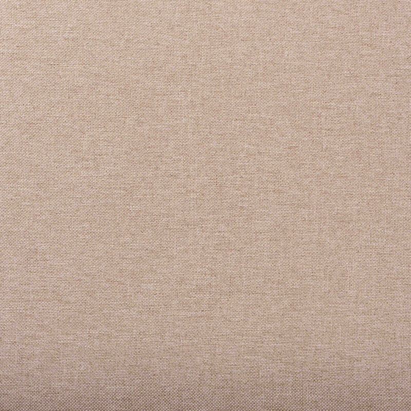 Baxton Studio Genesis Modern Beige Fabric and Dark Brown Finished Wood 7-Piece Dining Set