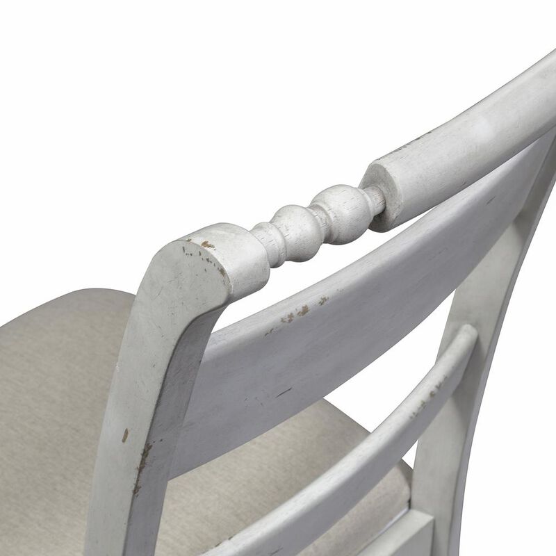 Liberty Furniture Slat Back Side Chair (RTA)-Set of 2 Traditional White image number 7