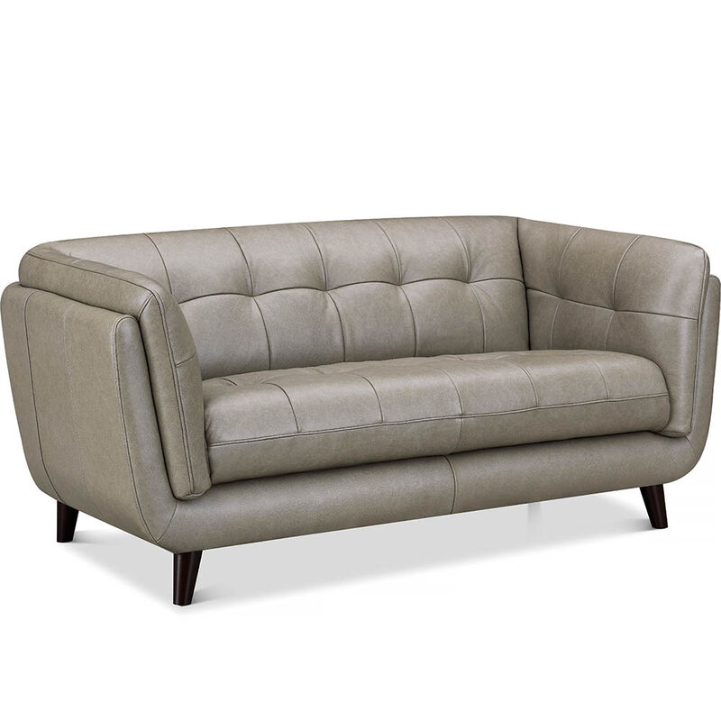 Solana Top Grain Leather Loveseat