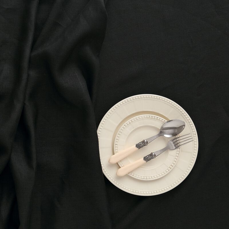 Christmas Linen Tablecloth - Fete, Solino Home