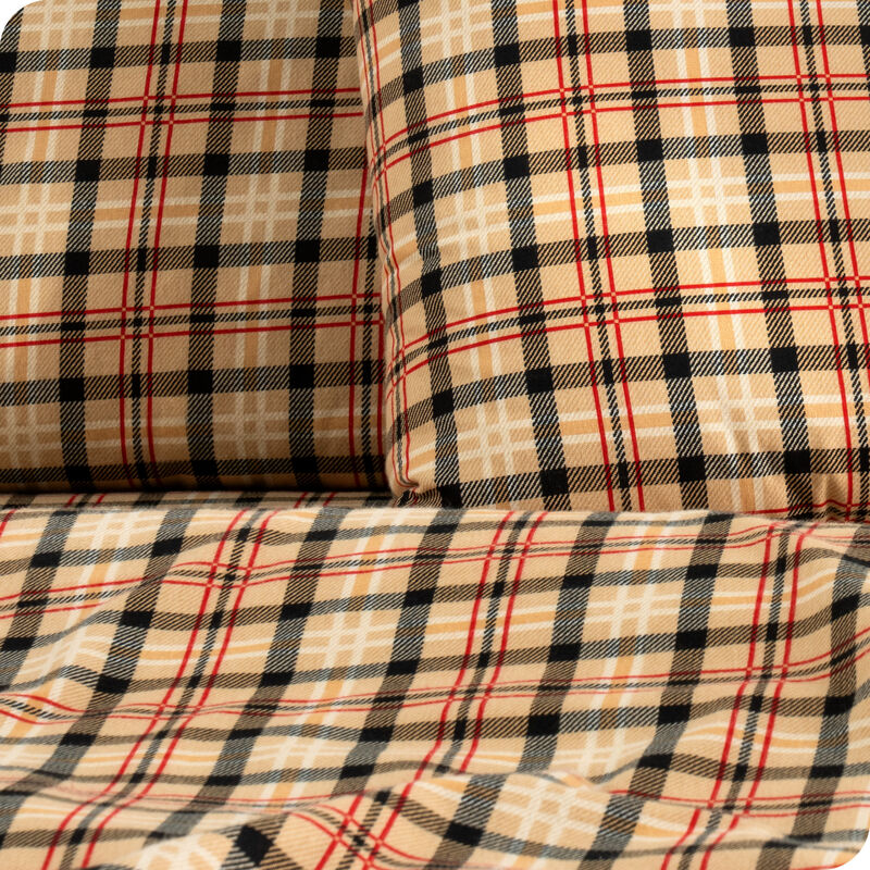 Soft & Cozy 100% Cotton Flannel Printed Pattern Sheet Set image number 4