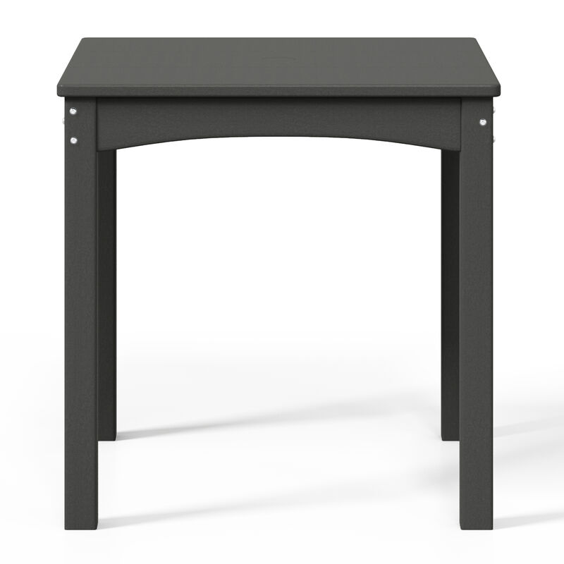 WestinTrends Kids 24" Wide HDPE Plastic Childrens Square Dinner Table image number 4