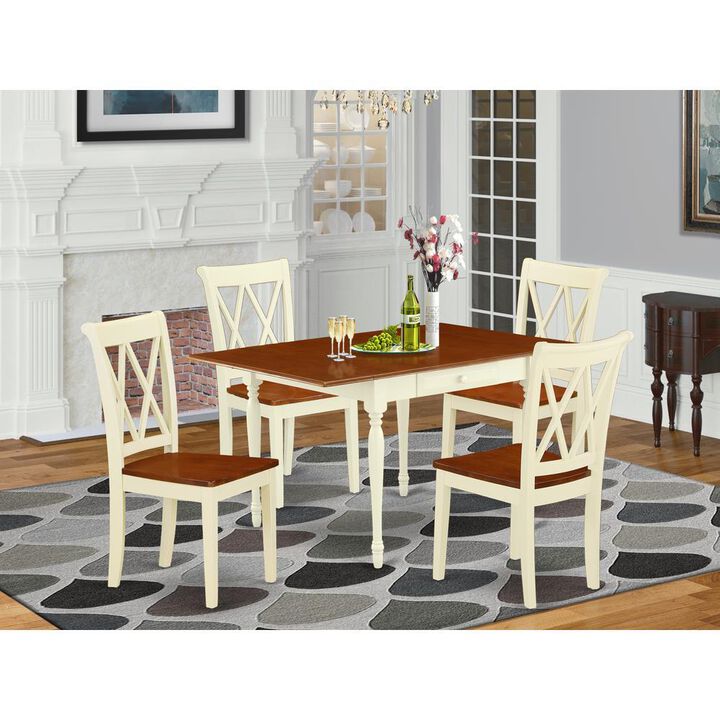 Dining Room Set Buttermilk & Cherry