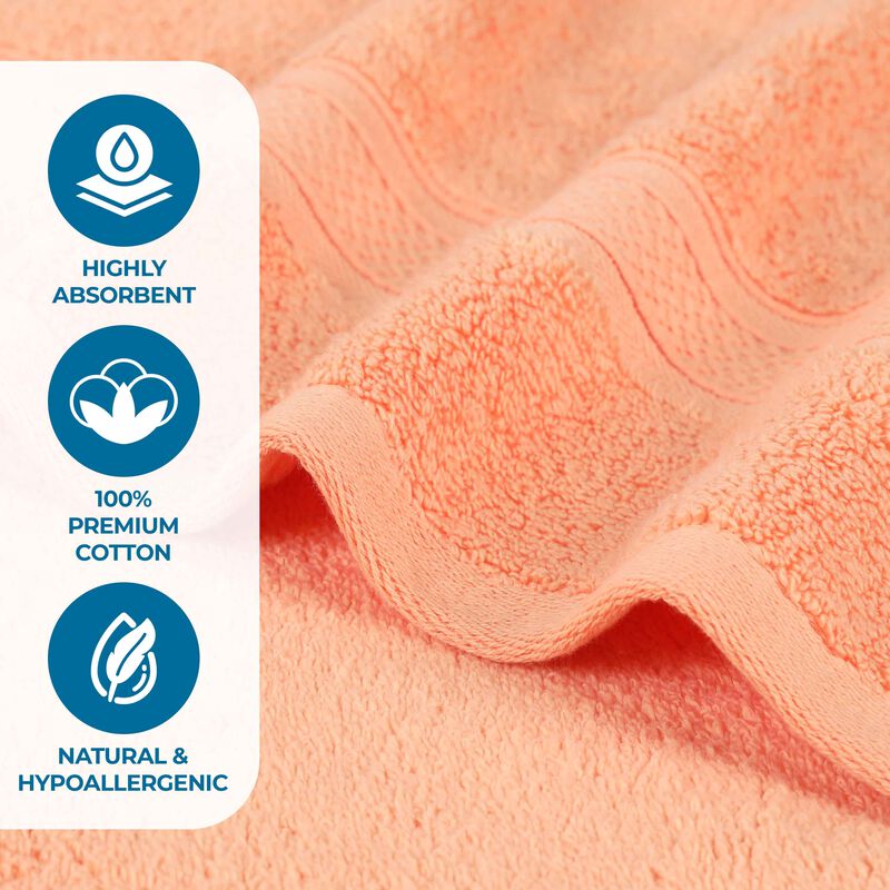 Plush Jacquard Cotton Bath Sheets Set of 2 for Spa-Like Experience image number 3