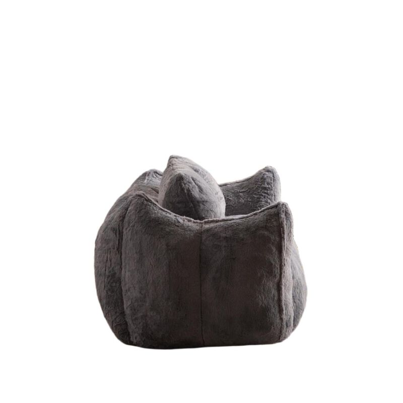 Whisen Giant Bean Bag Couch Ultra Soft Fluffy Loveseat Oversized Chase Lounge Chair with Pillows image number 5