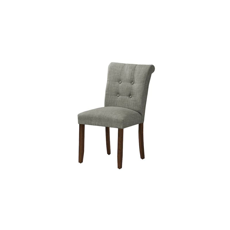 Dining Chair, 38" Height, Set Of 2, Upholstered, Modern