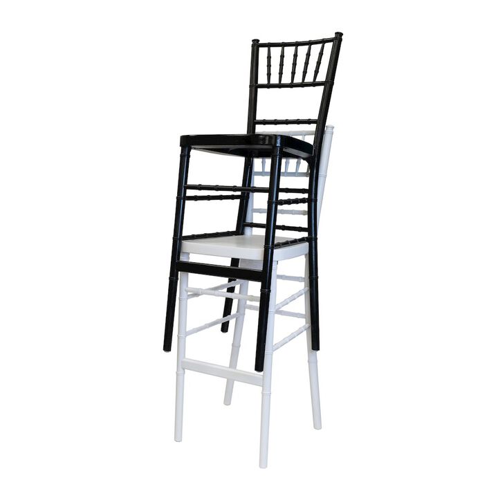 CSP Commercial Seating Products Chiavari Barstool In Clear