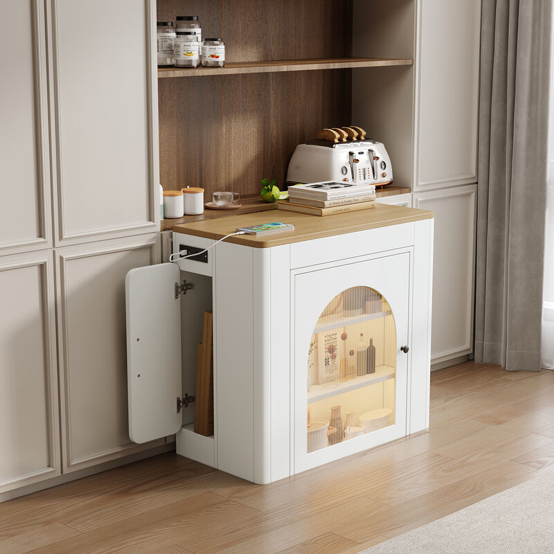 Merax Modern Extendable Dining Table: Versatile & Smart