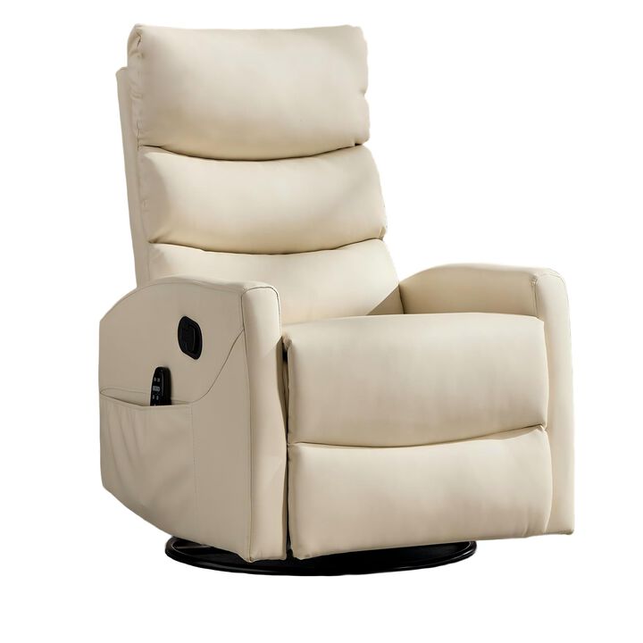 Pobeld Heat Massage Manual Recliner Chair