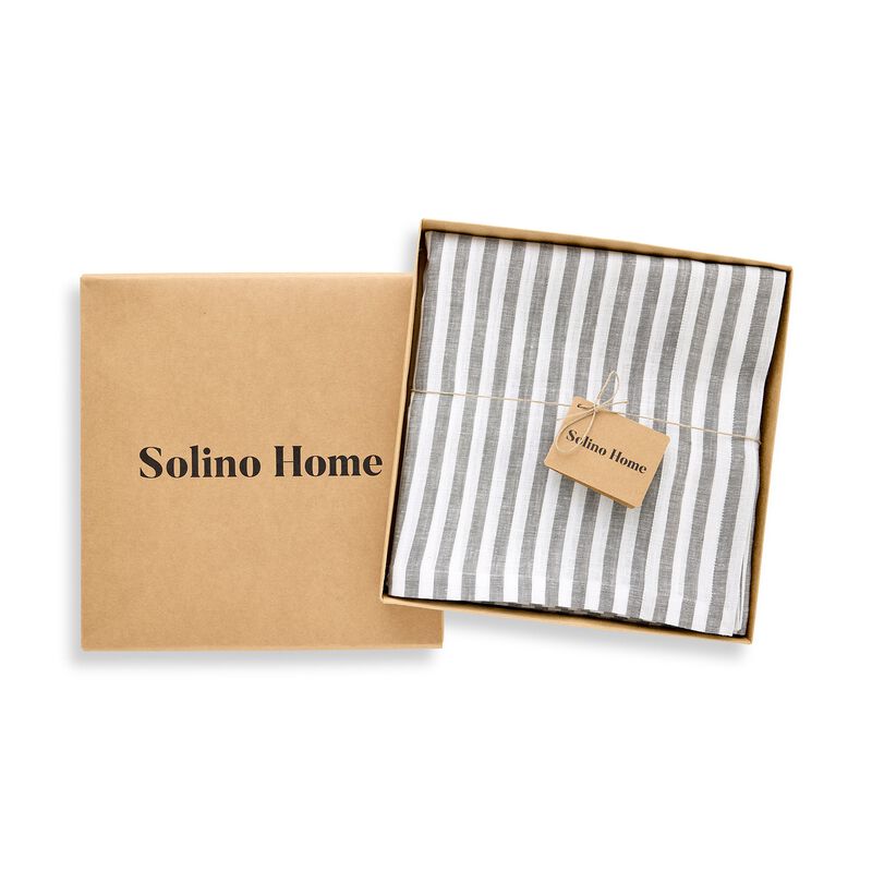 Linen Tablecloth - Amalfi Stripe image number 3