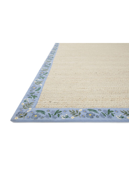 Costa COS01 Ivory/Periwinkle 3'6" x 5'6" Rug