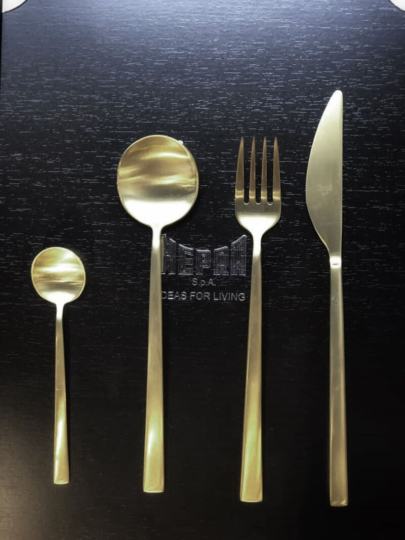 Movida 20-Piece Flatware in Set Ice Champagne