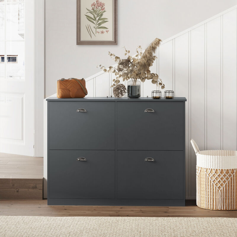 Thin Hidden Entryway Shoe Cabinet image number 3