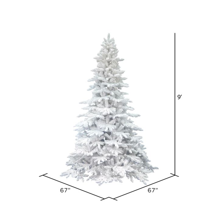 Vickerman Flocked White Spruce 2346Tips -