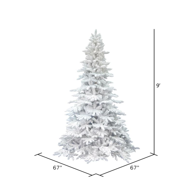 Vickerman Flocked White Spruce 2346Tips - image number 1