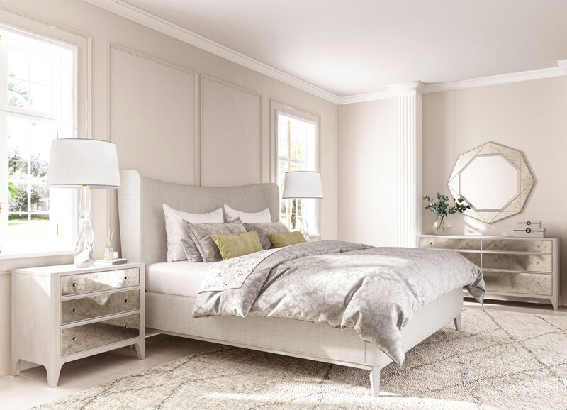 Mezzanine King Shelter Upholstered Bed image number 2