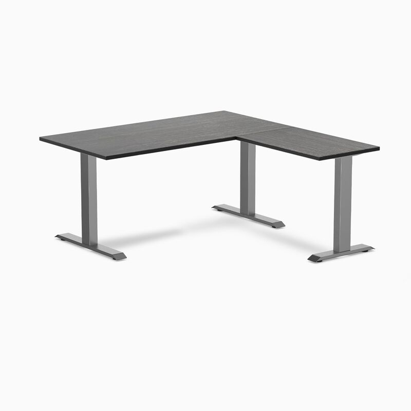 Desky Zero Bamboo L-Shape Office Desk image number 0