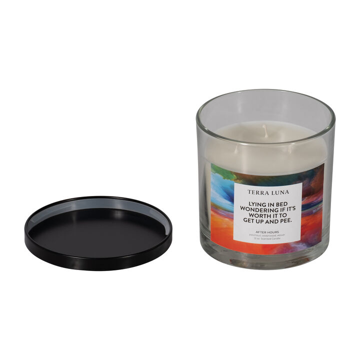 Lying In Bed Lidded Candle