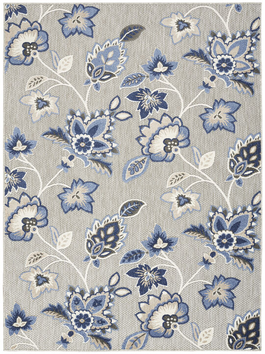 Aloha ALH31 Blue/Gray 6' x 9' Rug