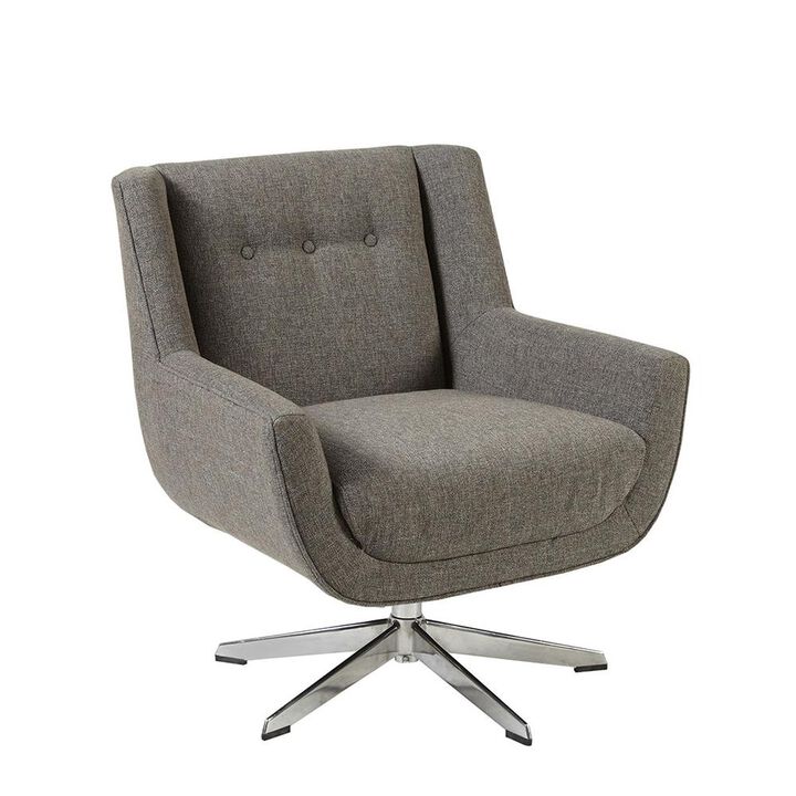 Belen Kox Modern Wing Swivel Lounge Chair, Belen Kox