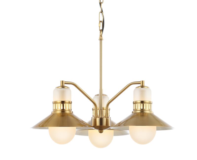 Colin Adjustable Iron/Glass Retro Hurricane LED Pendant image number 0