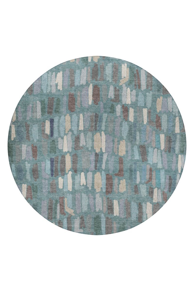Kenner KN5 Teal 9' x 12' Rug image number 11