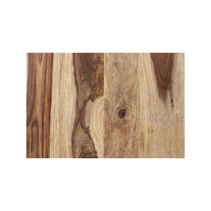 Porter Designs Taos Solid Sheesham Wood Coffee Table, Natural