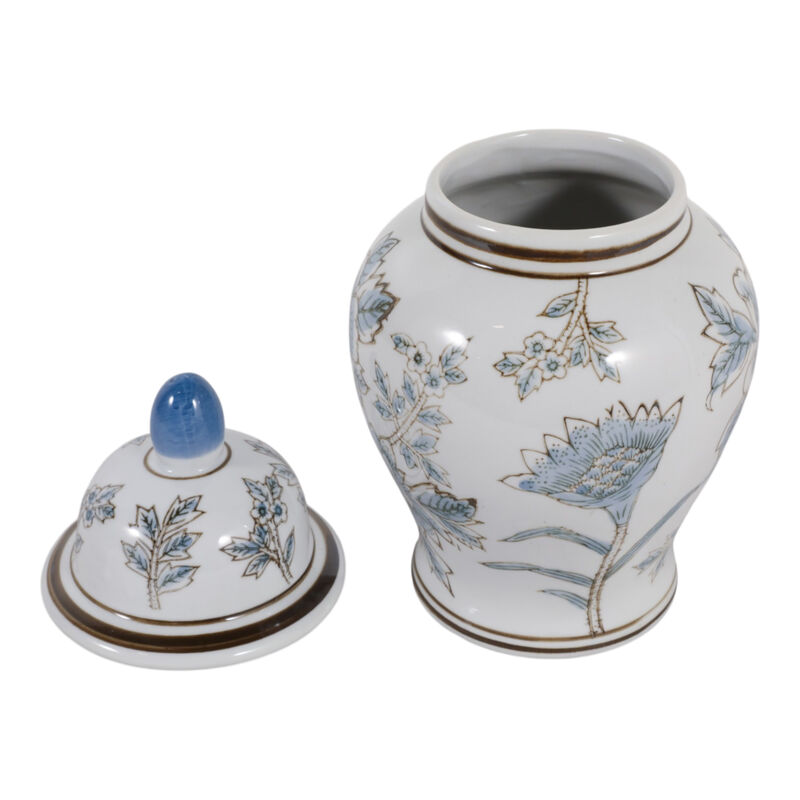 10x6" Floral Temple Jar image number 5