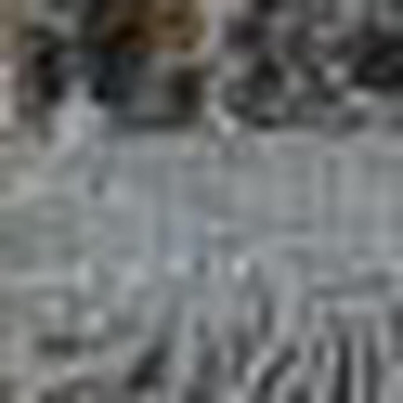 HomeRoots Abstract Distressed Area Rug With Fringe image number 2