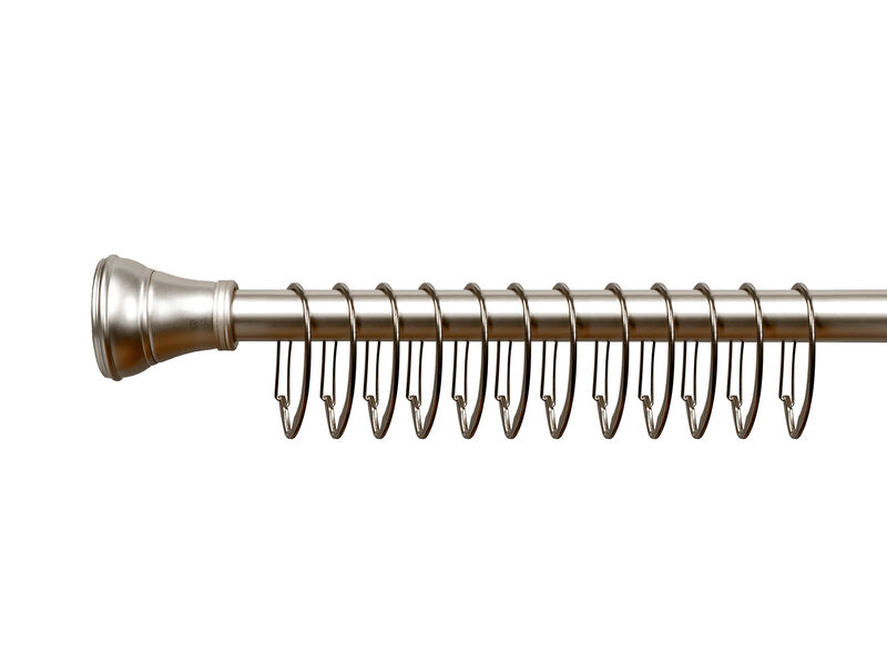 Rust-Proof Shower Curtain Hooks with Clasp Closure, Set of 12 image number 2