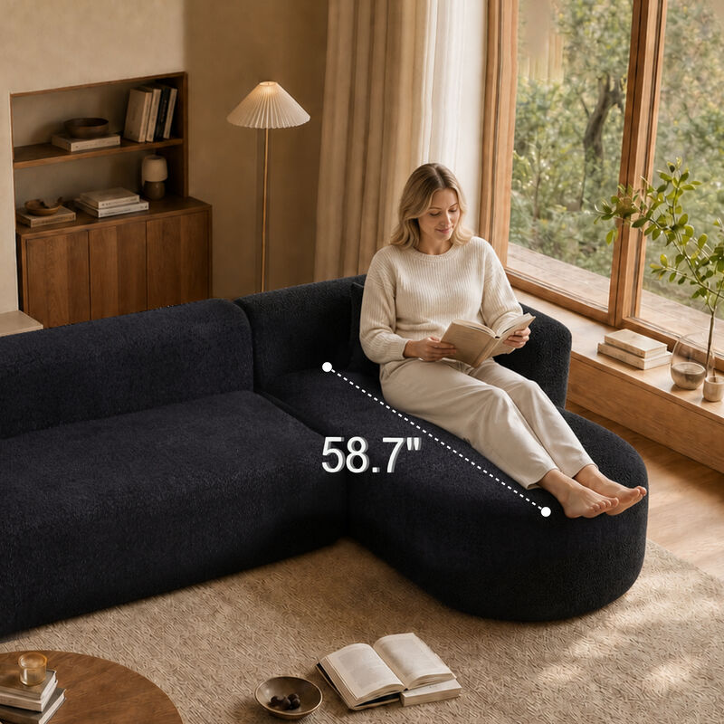 Bagcop L-Shaped Sectional Couch image number 4