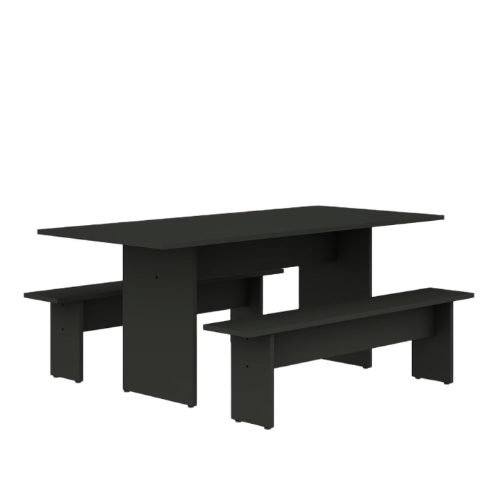Nomad Dark Gray Dining Set