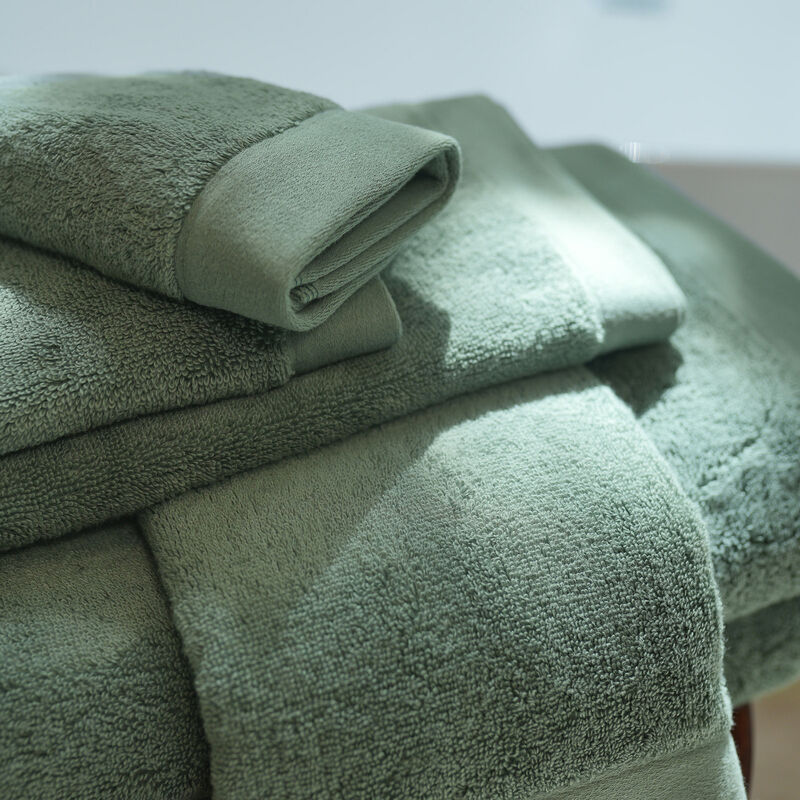 Oasis 6-Piece Organic Cotton Bath Sheet Set image number 1