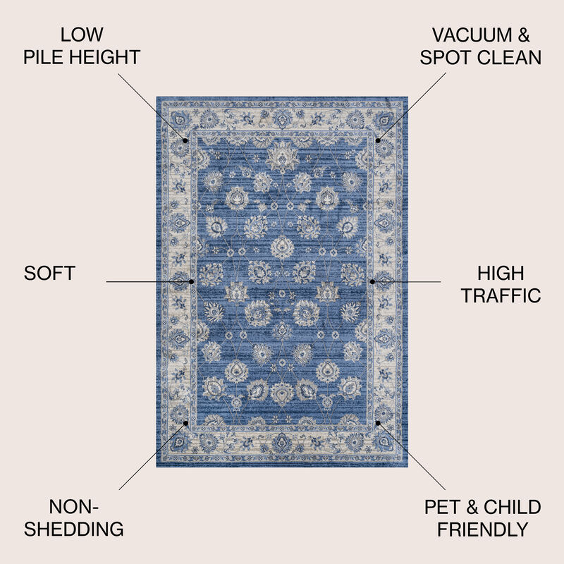 Modern Persian Vintage Moroccan Traditional Area Rug