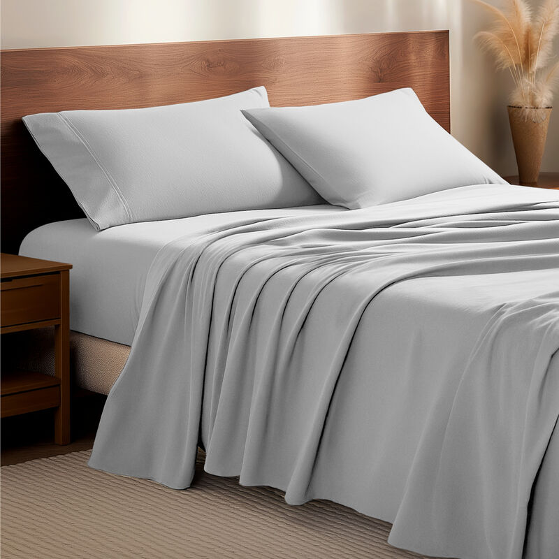 Soft & Cozy 100% Cotton Flannel Sheet Set image number 1