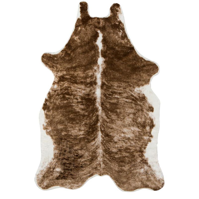 Erin Gates Modern Rectangle Area Rug, Brown, 5'3 X 7'10