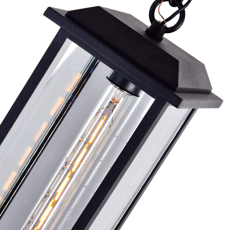 Blackbridge 1 Light Outdoor Black Pendant