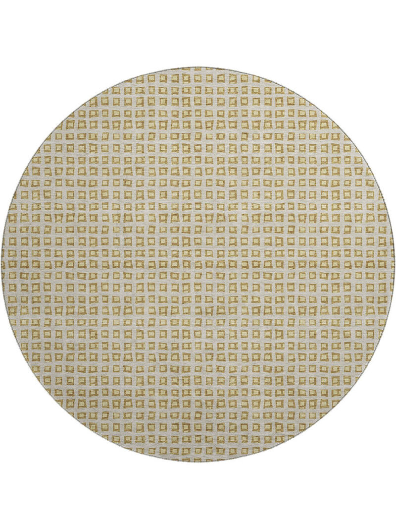 The Reserve TR4 Gold 8' Round Rug image number 0
