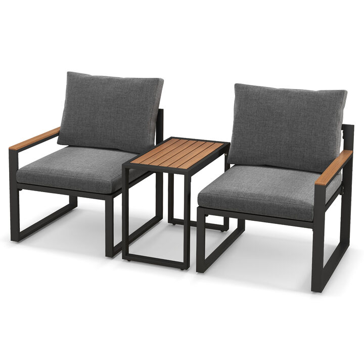 Outdoor Conversation Set with Soft Cushions &ndash; Comfortable Patio Seating
