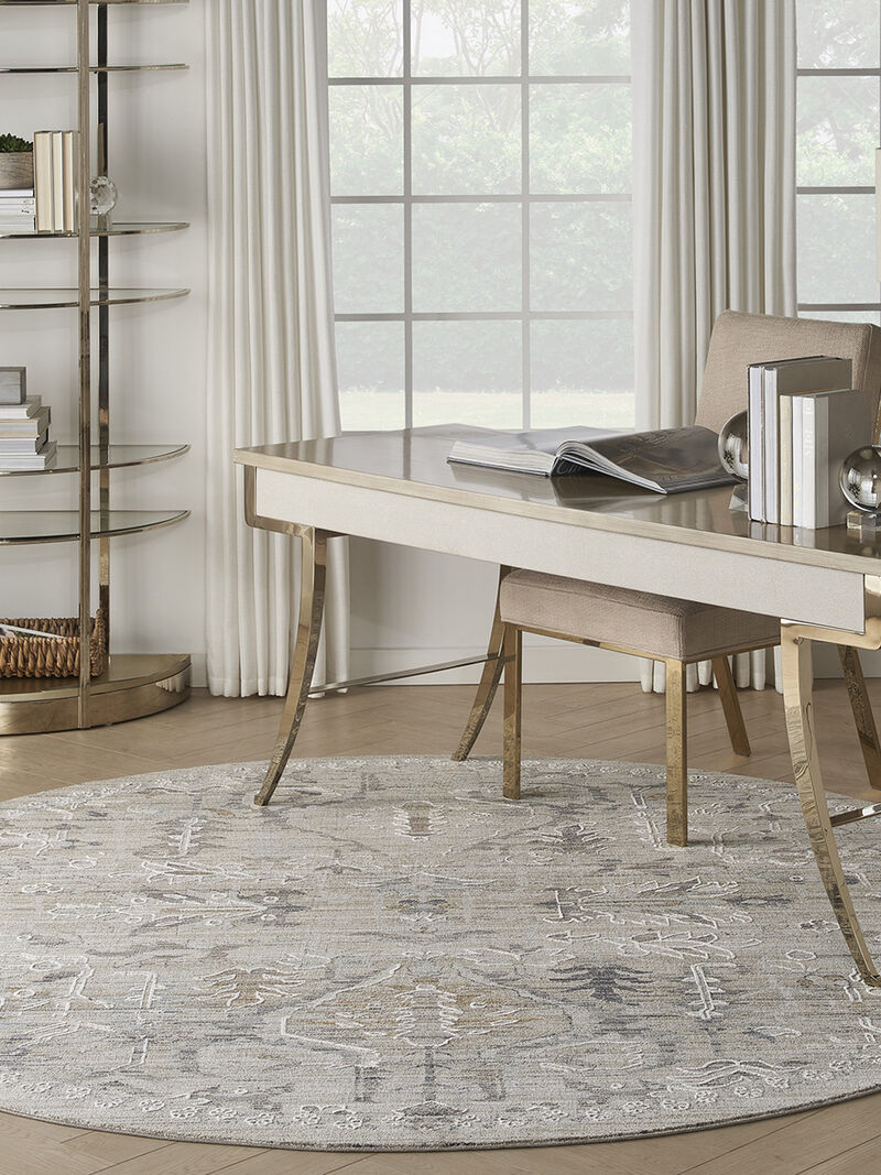 Lynx LNX02 Ivory/Taupe 5'3" x 7'10" Rug